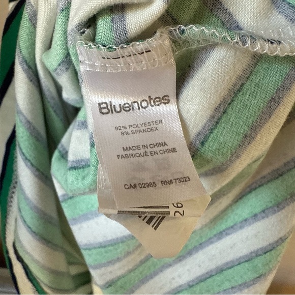 Bluenotes Women’s Striped T-Shirt Skater Dress - Picture 6 of 6